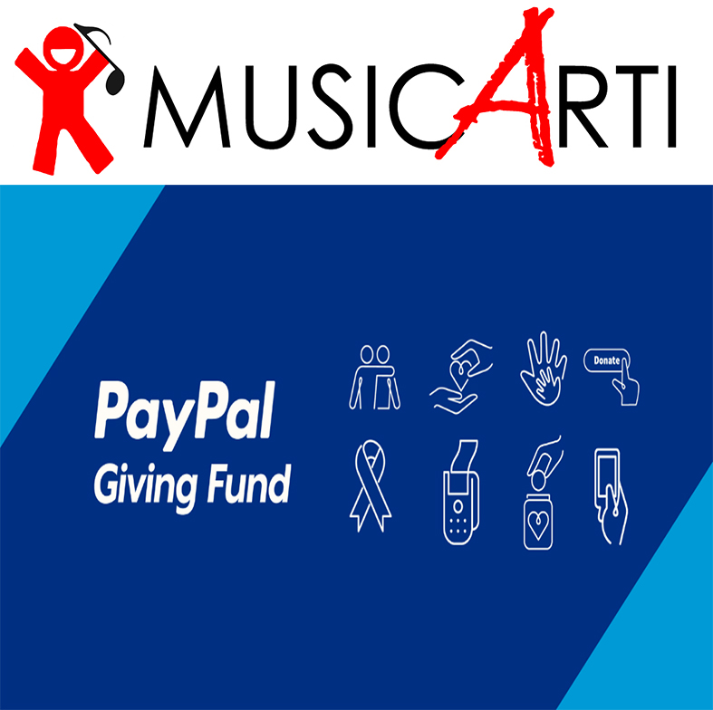 PayPal Charity MusicArti Donazione