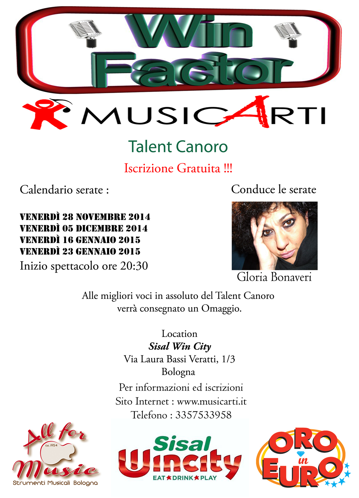 Concorso Talent Canoro 2014